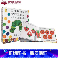 [正版]英文原版立体翻翻书Eric Carle: Very Hungry Caterpillar拉伸机关精装玩具绘本Po