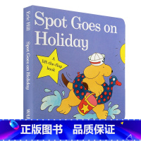 [正版]进口英文原版Spot Goes on Holiday小玻去度假系列翻翻纸板书家庭亲子读物宝宝英语提升学习提高宝宝