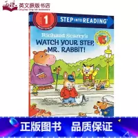 [正版]送音频兔子先生 小心脚下! Richard Scarry's Watch Your Step, Mr. Rabb