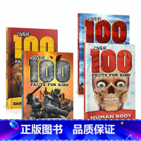 [正版]孩子应该知道的100个事实科普读物4册 Over 100 Facts for Kids: Space/human