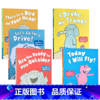 [正版]送音频英文原版 Elephant and Piggie Book 5册套二 小猪小象系列儿童早教绘本吴敏兰书单关