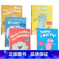 [正版]送音频英文原版 Elephant and Piggie Book 5册套二 小猪小象系列儿童早教绘本吴敏兰书单关