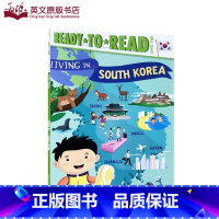 [正版]英文原版 Ready-to-Read系列 Living in… South Korea 住在韩国 儿童课外阅读绘