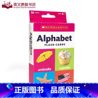 [正版]进口英文原版 Flash Cards: Alphabet 闪卡:字母表 Scholastic学乐出版 儿童启蒙认