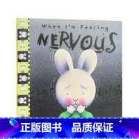 [正版]送音频英文原版进口绘本毛毛兔系列when I‘m Feeling Nervous当我感到紧张的时候儿童情绪商管理
