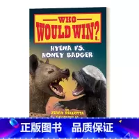 猜猜谁会赢:鬣狗VS蜜獾 [正版]140元10件英文原版学乐科普读物学乐猜猜谁会赢Who Would Win? 食物链认
