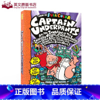 [正版]进口英文原版 Captain Underpants #3: 彩色版平装Invasion OF Incredib