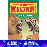 猜猜谁会赢:狮子VS老虎 [正版]140元10件英文原版学乐科普读物学乐猜猜谁会赢Who Would Win? 食物链认