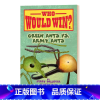 猜猜谁会赢:绿蚁VS军蚁 [正版]140元10件英文原版学乐科普读物学乐猜猜谁会赢Who Would Win? 食物链认