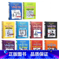 [正版]送音频 小屁孩日记2-10册英文原版 Diary of a Wimpy Kid10册章节桥梁书趣味爆笑漫画6-1