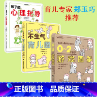 [正版]看图学育儿:0-2岁亲子游戏图鉴+不生气育儿图鉴+孩子心理学辅导 3册 婴儿幼儿智力启蒙开发游戏益智早教认知亲子