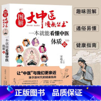 一本就能看懂中医体质篇 [正版]全套7册图解大中医漫画丛书 一本就能看懂中医基础篇+方剂+养生+经络+体质+中药+藏象