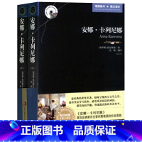 [正版] 安娜·卡列尼娜 英文原版+中文版 上下2册 英汉对照图书 中英文双语世界名著小说 英语原著读物 安娜卡列尼娜