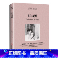 [正版] 读名著学英语 红与黑 中英文对照 双语读物 世界名著英汉对照青少年版提高英文阅读能力 语法巩固 书籍