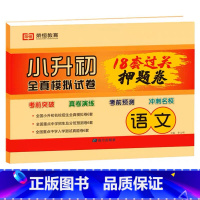 押题卷 语文 小学升初中 [正版]2023小升初真题卷语文数学英语人教版六年级下册必刷题模拟测试卷全套小学毕业升学总复习