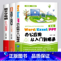 [正版]全3册新手学电脑从零基础速成入门到精通学拼音+加十五笔打字教程办公软件office书籍计算机应用基础excel