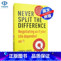 [正版]英文原版 强势谈判 Never Split the Difference 商务沟通英语工具书 实用的经典谈判策略