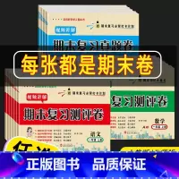 2本[期末复习试卷] 语文+数学(人教版) 三年级上 [正版]2023新版期末复习真题卷试卷测试卷全套一二三四五六年级上