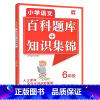 六年级 小学通用 [正版]小学语文百科题库知识集锦大全手册同步训练练习册题二三四五六年级上册下册全一册全国通用小学生专项