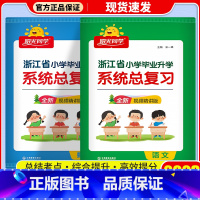 [浙江版]语文+数学 2本套 小学升初中 [正版]2024版阳光同学小学毕业小升初系统总复习语文数学英语科学浙江版通用版