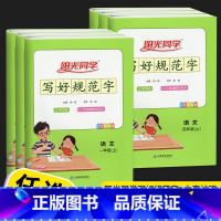 写好规范字 三年级上 [正版]2023写好规范字一年级二年级三年级四年级五年级六年级上册下册小学语文同步字帖练字生字词练