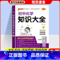 化学 初中通用 [正版]2024版 PASS绿卡初中知识大全语文数学英语物理化学生物道德与法治历史地理 pass绿卡图书