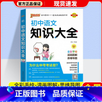 语文 初中通用 [正版]2024版 PASS绿卡初中知识大全语文数学英语物理化学生物道德与法治历史地理 pass绿卡图书