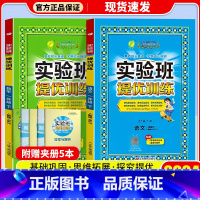 [2本套]语文/人教版+数学/北师版 一年级上 [正版]2024春新版实验班提优训练一年级1年级上册下册语文数学英语人教