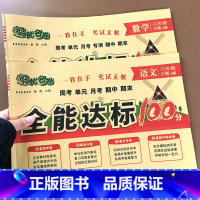 [2本套] 语文+数学 六年级下 [正版]六年级下册试卷测试卷全套人教版语文数学英语全能达标训练100分小学同步训练练习