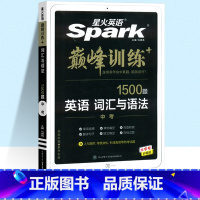 英语 词汇与语法 九年级/初中三年级 [正版]2024版星火英语初中七年级八年级九年级中考巅峰训练英语语法全练完形填空与