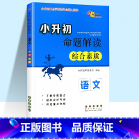 语文 综合素质 小学升初中 [正版]2022版68所名校-小升初命题解读语文综合素质专项练习六年级上册下册总复习专项训练