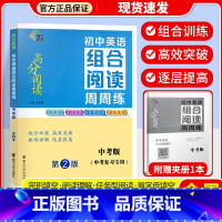 初中英语组合阅读周周练 八年级下 [正版]2023新版南大励学高分阅读初中英语组合阅读周周练初一二下册中考第2版阅读理解