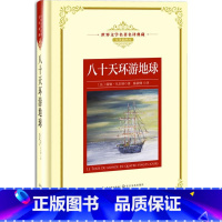 八十天环游地球 [正版]世界文学名著名译典藏 全译插图本 大卫科波菲尔飘猎人笔记基督山伯爵现当代文学名著书籍排行榜高初中