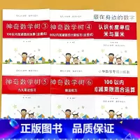 [二年级全套6册]九九乘法+除法+100以内加减全横式+全竖式+加减乘除混合+认识长度单位 小学通用 [正版]元角分时分