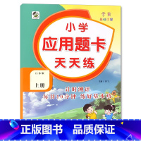 上册 应用题天天练 [苏教版] 小学二年级 [正版]小学生口算提优应用题卡天天练一二三四五六年级上册下册人教北师大苏教江