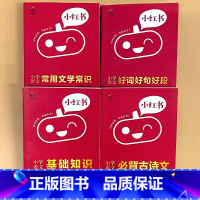 全4册-[语文]基础知识+必背古诗文+常用文学常识+作文好词好句好段 小学通用 [正版]小学口袋书小红本1-6年级基础知