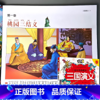 漫画版连环画典藏本 三国演义 [正版]四大名著连环画全套注音版小学生中国古典漫画版水浒传三国演义红楼梦西游记绘本白话文青