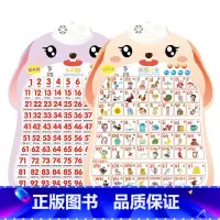 2张-1-100+汉语拼音 [正版]宝宝早教有声挂图儿童发声识字拼音数字三字经唐诗学习神器婴幼儿6个月以上0-3-6岁启