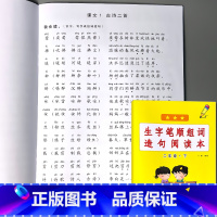 二年级下册 生字笔顺组词造句阅读本 小学二年级 [正版]二年级2下册语文数学练习册课堂人教版同步看图说话写话阅读理解字词