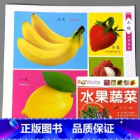 水果蔬菜 大字版 [正版]水果蔬菜交通工具动物世界认物大全0-3-6岁宝宝书本大图大字版婴幼儿看图识物儿童早教书籍益智图