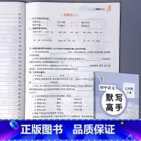 七年级下册 初中语文默写高手 七年级/初中一年级 [正版]七年级下册初中语文默写高手人教版同步练习册中学生初一年级7下课