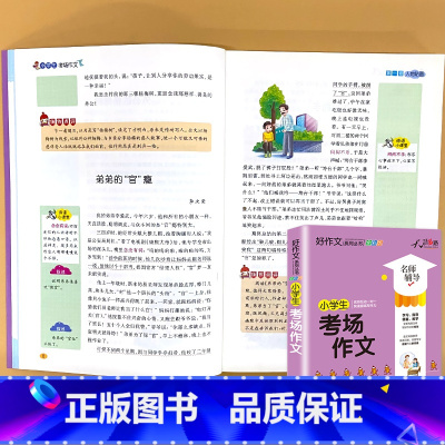 小学生考场作文 小学通用 [正版]小学生一二三四五六年级同步作文起步看图写话每日一练日记周记好词好句好段大全写作方法与范