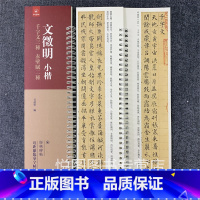 [正版]文徵明小楷 千字文三种 赤壁赋二种 经典碑帖近距离临帖摹字练习字卡 弘蕴轩编 文征明楷书碑帖 毛笔书法字帖学生成