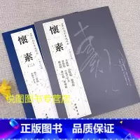 [正版]共2册 怀素 一 二 怀素草书书法集 历代名家书法经典 附释文 大草小草千字文 四十二章经 自叙帖 圣母帖 藏真