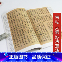 [正版]赵孟頫大乘妙法莲华经 砚台金帖系列 徐宇主编 赵孟俯楷书字帖 毛笔书法字帖教程 附释文 江苏凤凰美术出版社