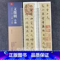[正版]文徵明小楷草堂十志 雪赋 月赋 经典碑帖近距离临摹卡 弘蕴轩编 文征明小楷碑帖 毛笔书法字帖学生成人临帖练字书籍