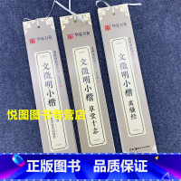(3册)文征明小楷草堂十志+离骚经+老子列传太上老君说常清静经 [正版]华夏万卷毛笔近距离临摹字卡墨迹字帖灵飞经临帖卡赵