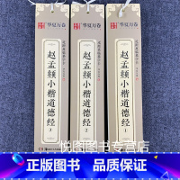 赵孟頫·小楷道德经123(173页约6401字 [正版]华夏万卷毛笔近距离临摹字卡墨迹字帖灵飞经临帖卡赵孟頫行书洛神赋小