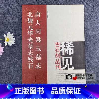 [正版]魏元华光墓志 唐大周梁玉墓志 稀见古石刻丛刊系列 尚晓周主编 毛笔书法字帖楷书碑帖 9787540120283