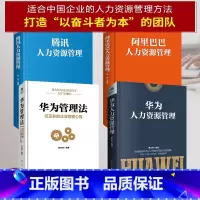 [正版]精装全4册华为腾讯阿里巴巴人力资源管理法 企业团队建设战略规划人才招募激励员工可复制的领导力市场管理带队伍管理书